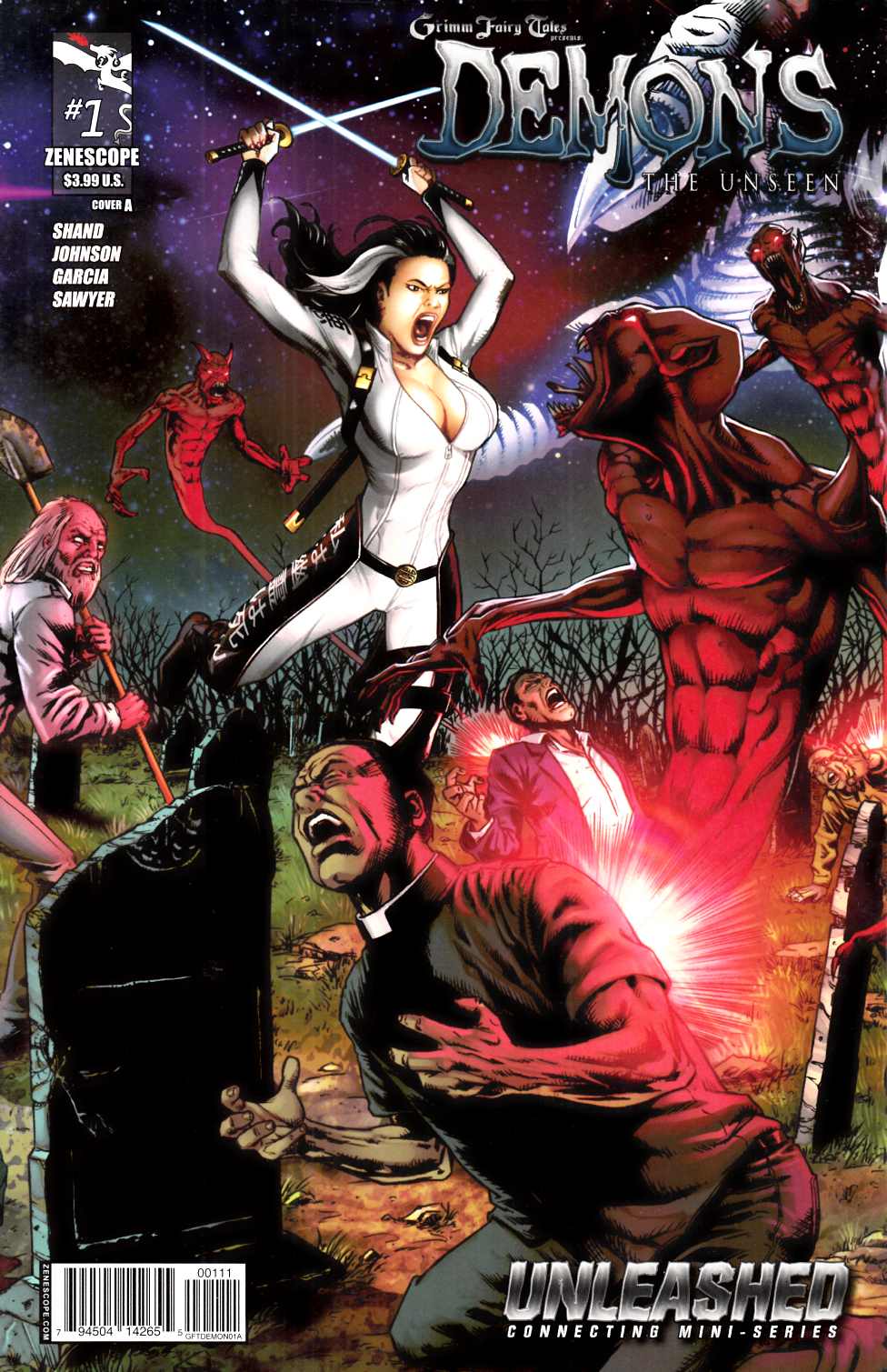 Grimm Fairy Tales Demons Unseen #1 Cover A Very Fine (8.0) [Zenescope Comic] LARGE