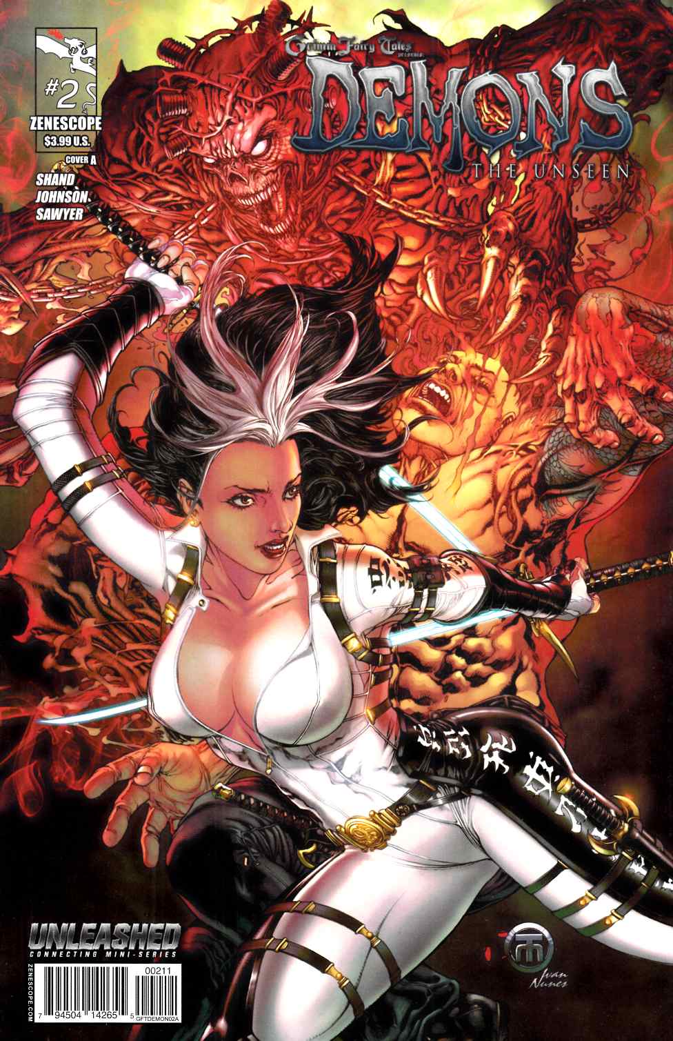 Grimm Fairy Tales Demons Unseen #2 Cover A Very Fine (8.0) [Zenescope Comic] THUMBNAIL