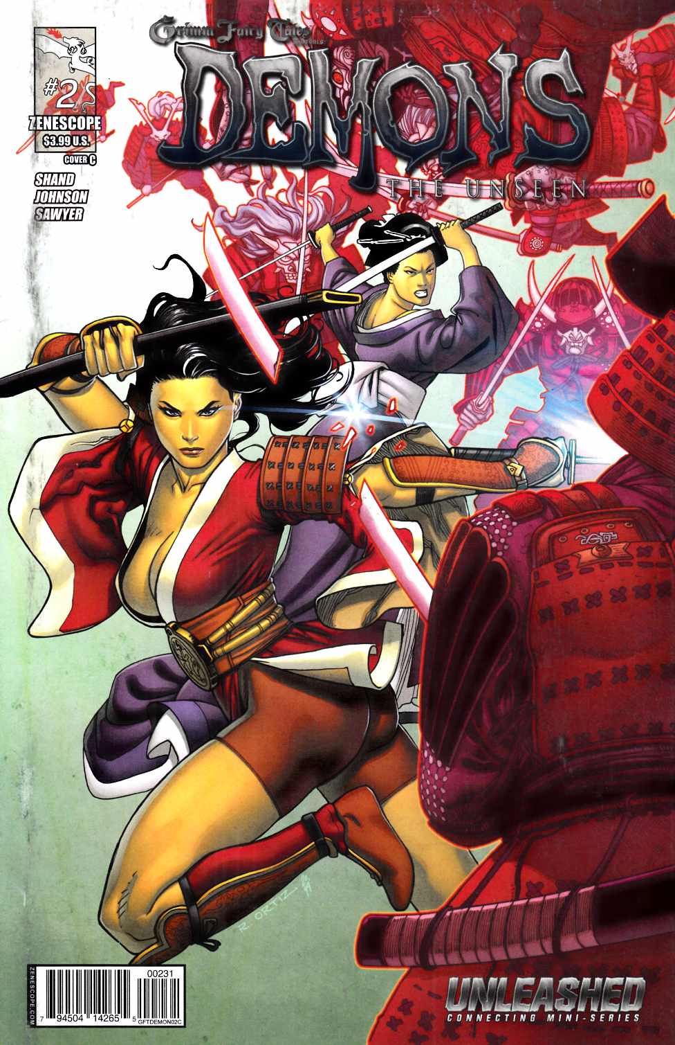 Grimm Fairy Tales Demons Unseen #2 Cover C Fine (6.0) [Zenescope Comic] LARGE