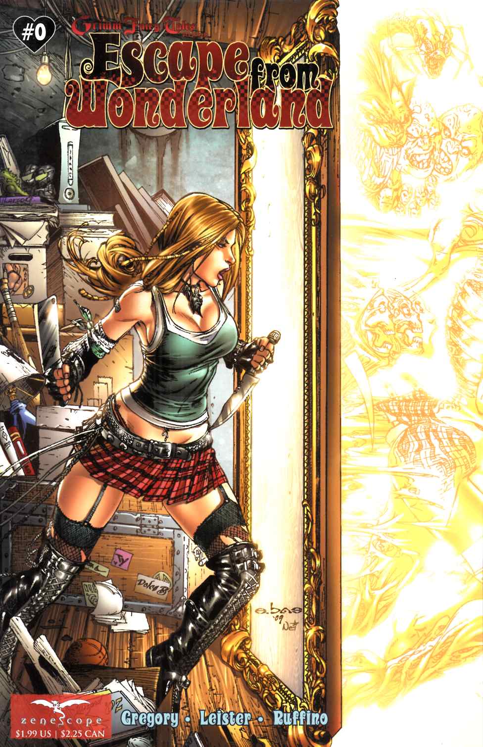 Grimm Fairy Tales Escape from Wonderland #0 Cover A Very Fine (8.0) [Zenescope Comic] THUMBNAIL