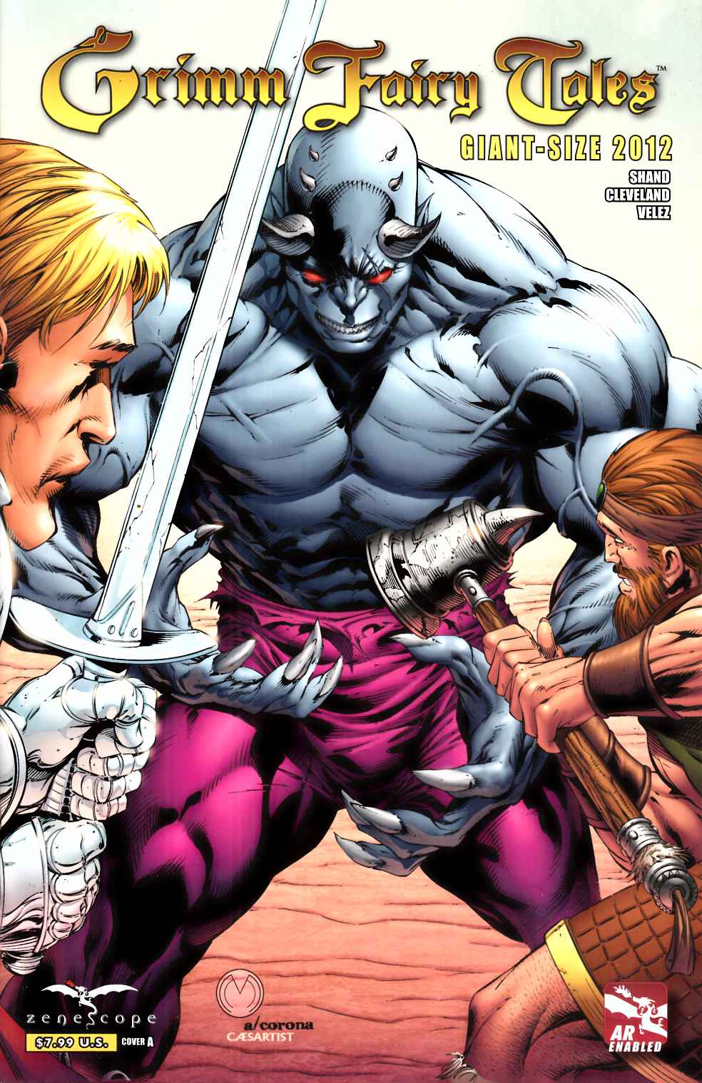 Grimm Fairy Tales Giant-Size 2012 Cover A Very Fine (8.0) [Zenescope Comic] THUMBNAIL