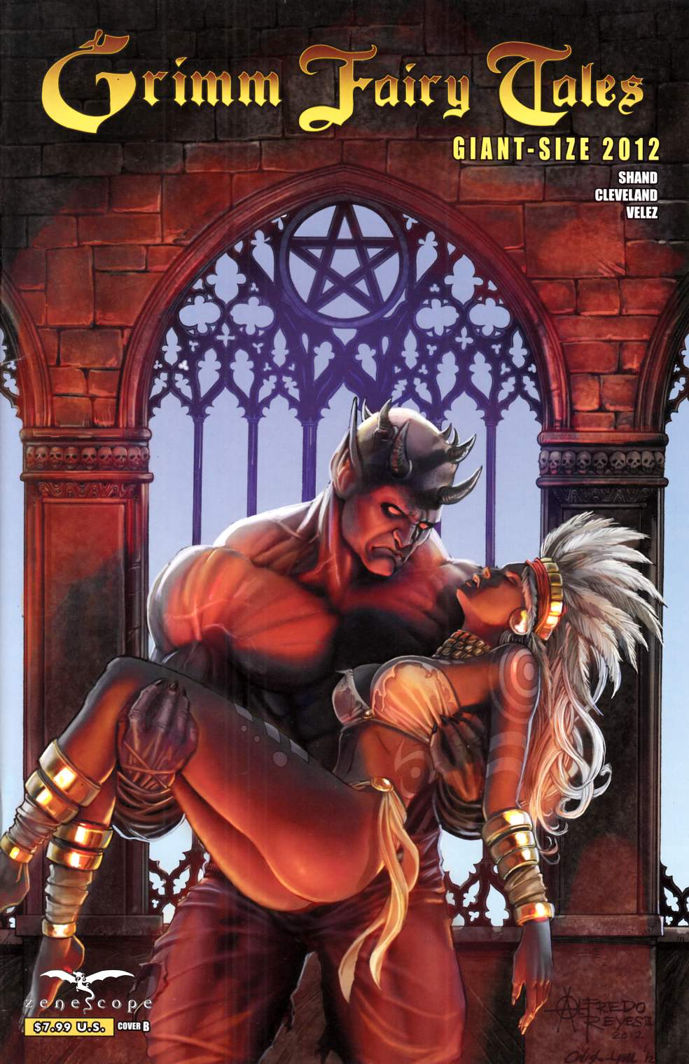 Grimm Fairy Tales Giant-Size 2012 Cover B Very Fine (8.0) [Zenescope Comic] LARGE