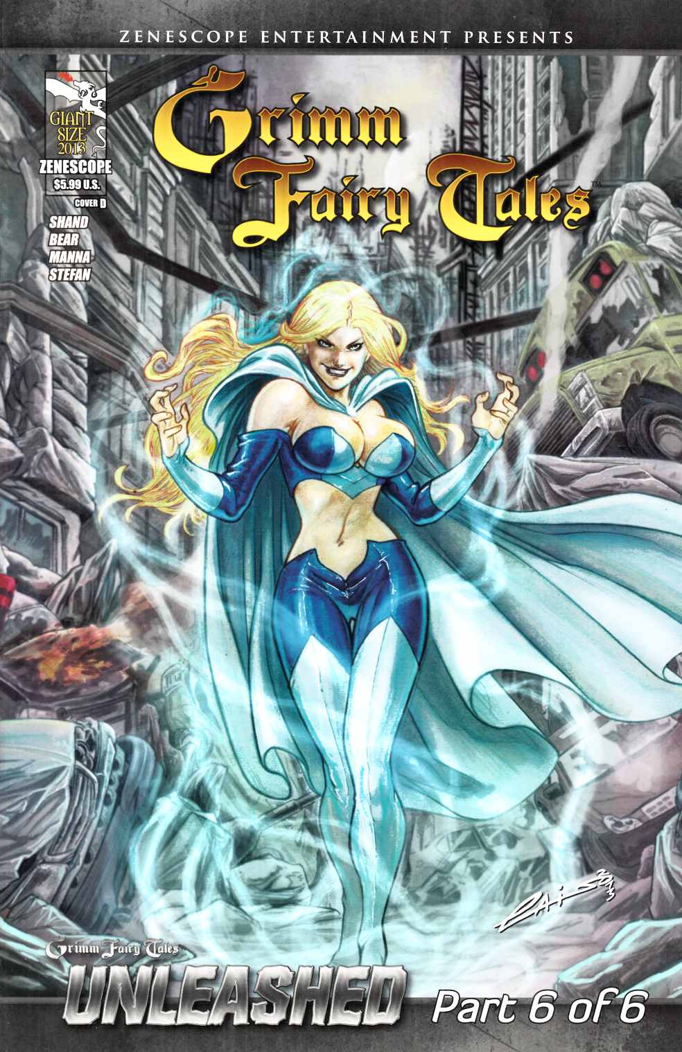 Grimm Fairy Tales Giant-Size 2013 Cover D Near Mint (9.4) [Zenescope Comic] THUMBNAIL