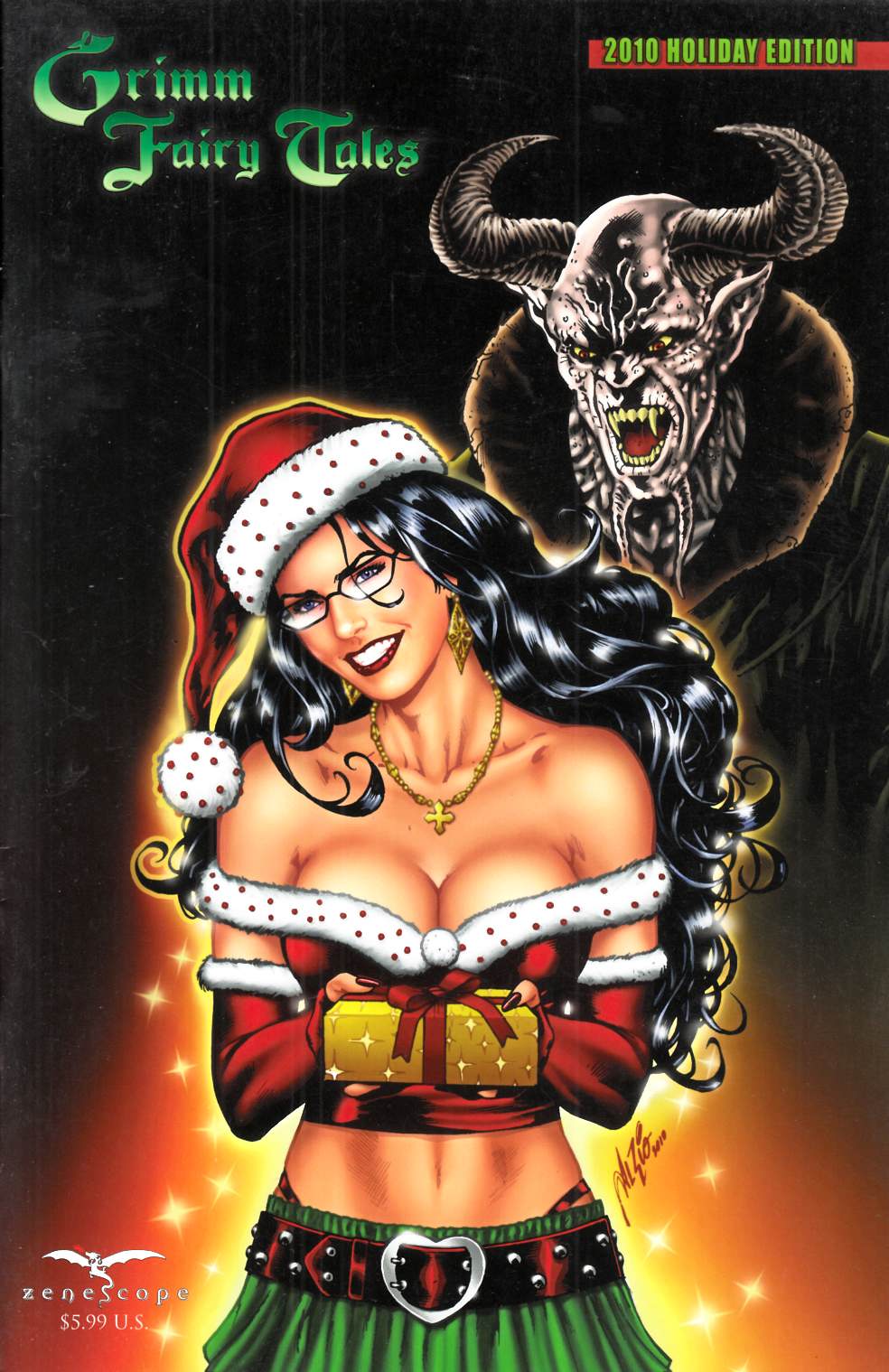 Grimm Fairy Tales 2010 Holiday Special Cover A Near Mint Minus (9.2) [Zenescope Comic] LARGE