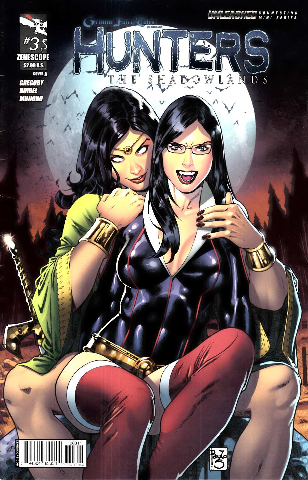 GFT Hunters Shadowlands #3 Cover A Fine (6.0) [Zenescope Comic] THUMBNAIL
