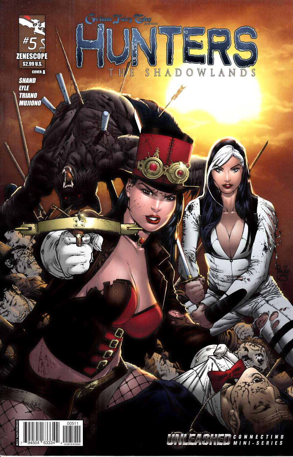GFT Hunters Shadowlands #5 Cover A Very Fine (8.0) [Zenescope Comic] THUMBNAIL