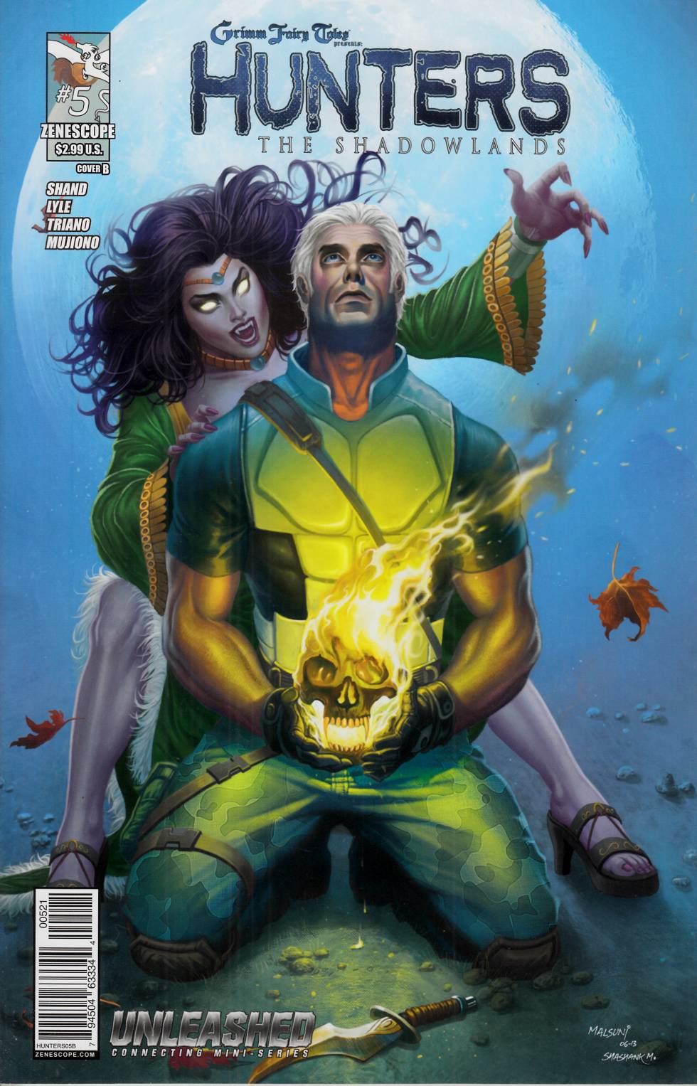 GFT Hunters Shadowlands #5 Cover B Near Mint (9.4) [Zenescope Comic] THUMBNAIL