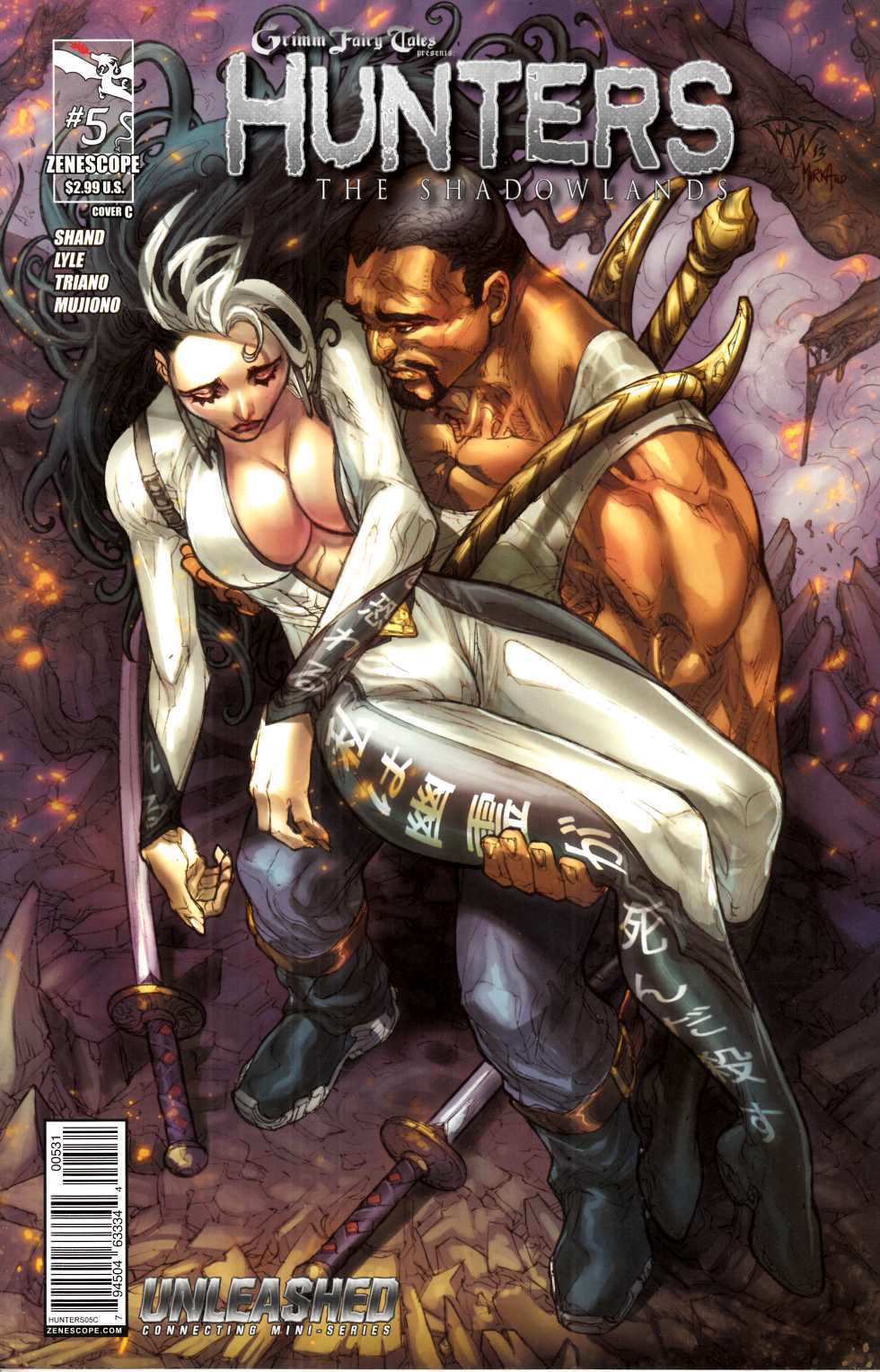 GFT Hunters Shadowlands #5 Cover C Near Mint (9.4) [Zenescope Comic] THUMBNAIL