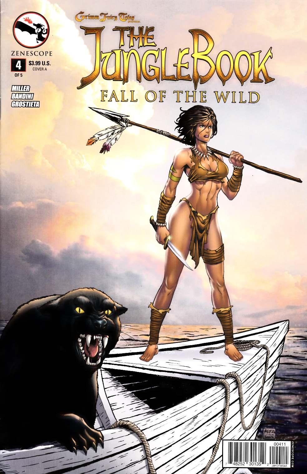 GFT Jungle Book Fall of the Wild #4 Cover A Very Fine (8.0) [Zenescope Comic] LARGE