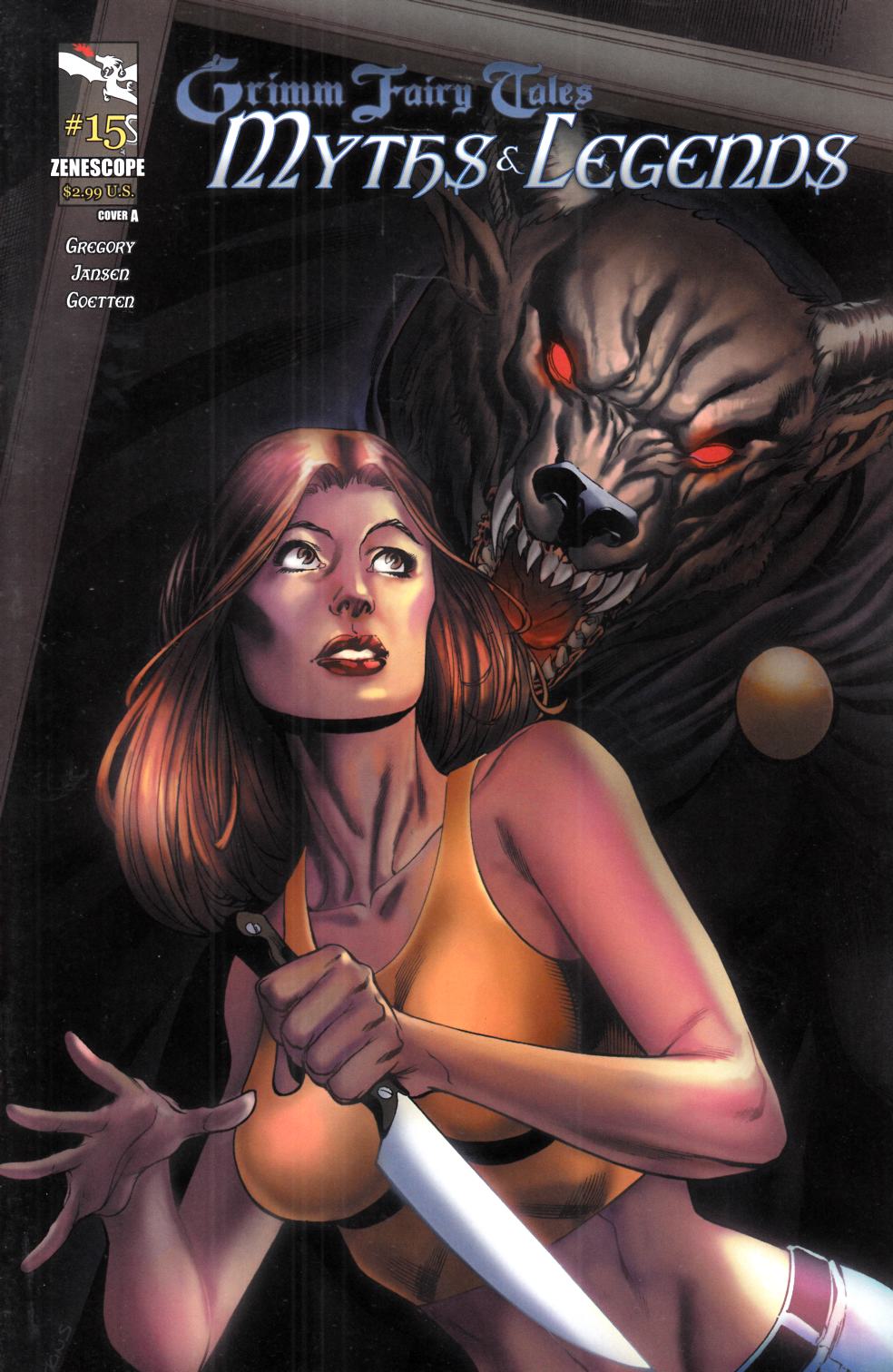 GFT Myths & Legends #15 Cover A Very Fine (8.0) [Zenescope Comic] LARGE