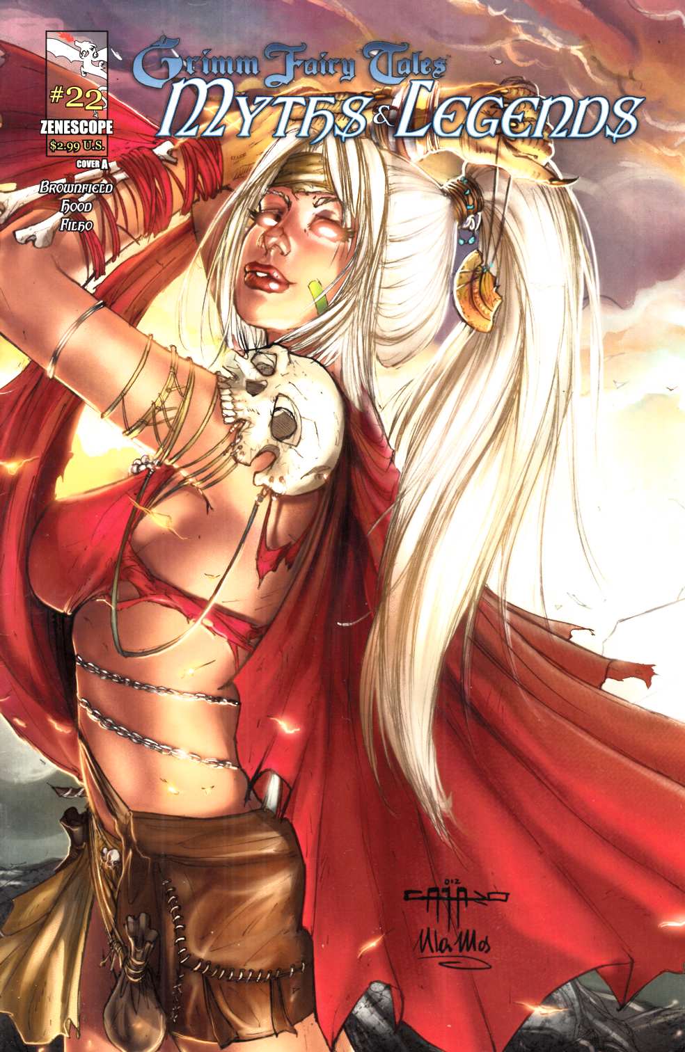 GFT Myths & Legends #22 Cover A Very Fine (8.0) [Zenescope Comic] LARGE