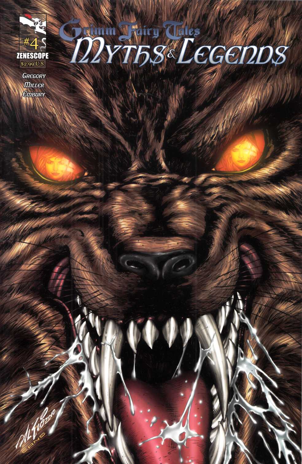 GFT Myths & Legends #4 Cover C Very Fine (8.0) [Zenescope Comic] THUMBNAIL