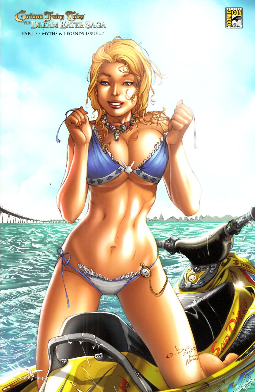 GFT Myths & Legends #7 SDCC Exclusive Variant Cover Near Mint (9.4) [Zenescope Comic] THUMBNAIL