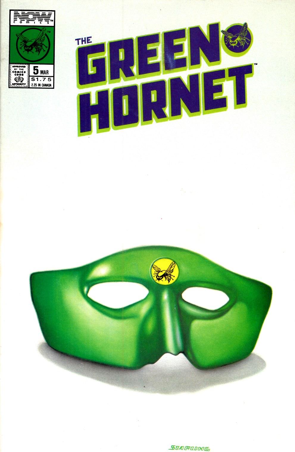 Green Hornet #5 Very Fine (8.0) [Now Comic] THUMBNAIL