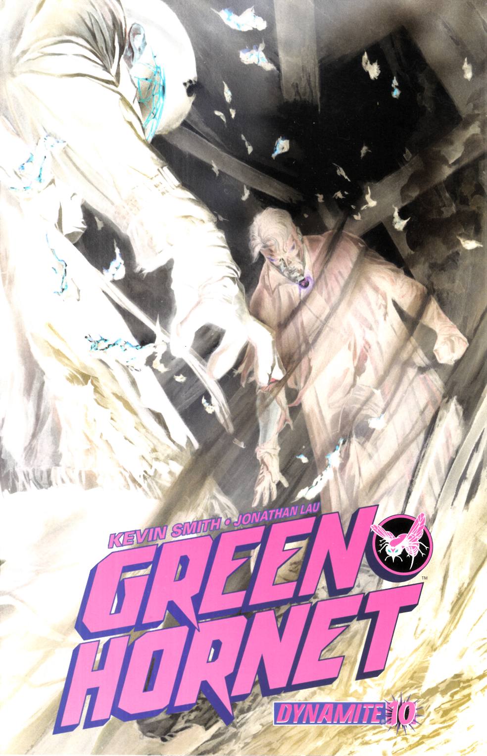 Green Hornet #10 Ross Negative Variant Cover Very Fine (8.0) [Dynamite Comic] LARGE
