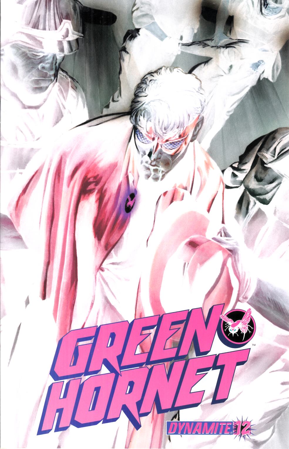 Green Hornet #12 Ross Negative Variant Cover Very Fine (8.0) [Dynamite Comic] THUMBNAIL