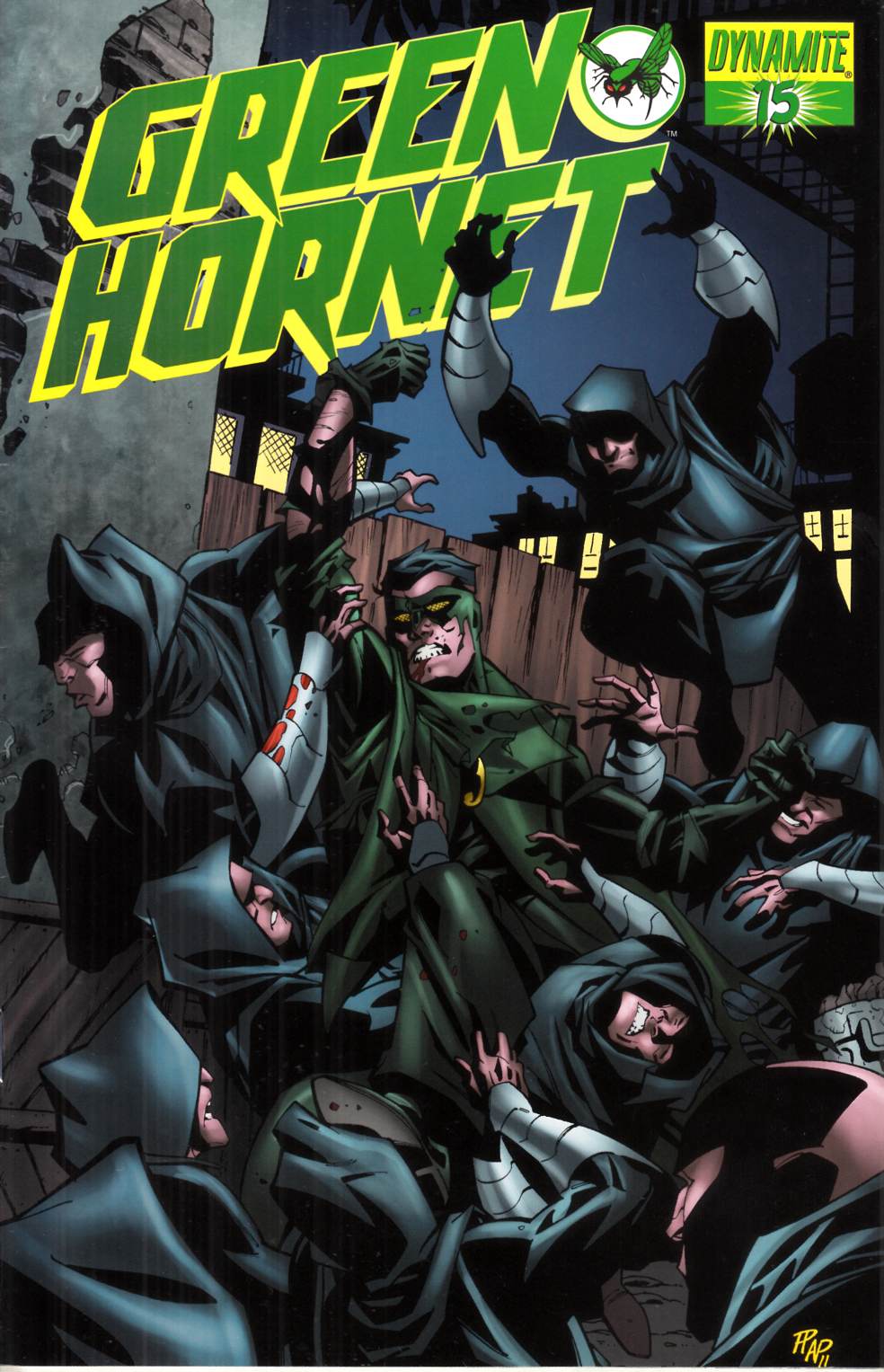 Green Hornet #15 Hester Variant Cover Very Fine (8.0) [Dynamite Comic] LARGE