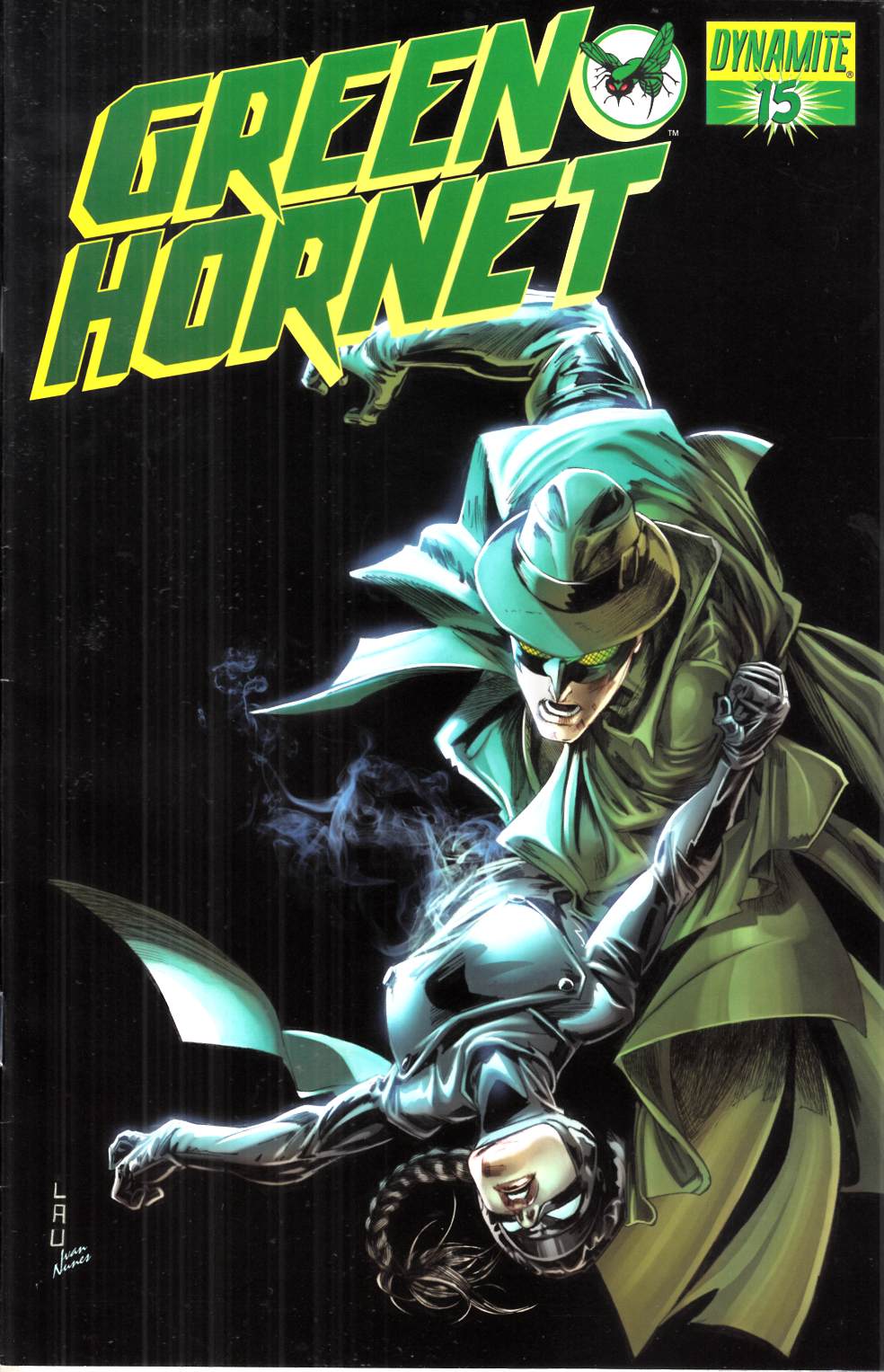 Green Hornet #15 Lau Variant Cover Very Fine (8.0) [Dynamite Comic] LARGE