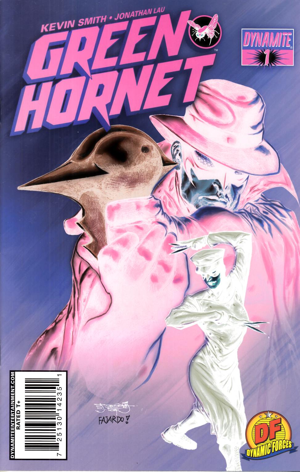 Green Hornet #1 Segovia DF Negative Variant Cover Very Fine (8.0) [Dynamite Comic] THUMBNAIL