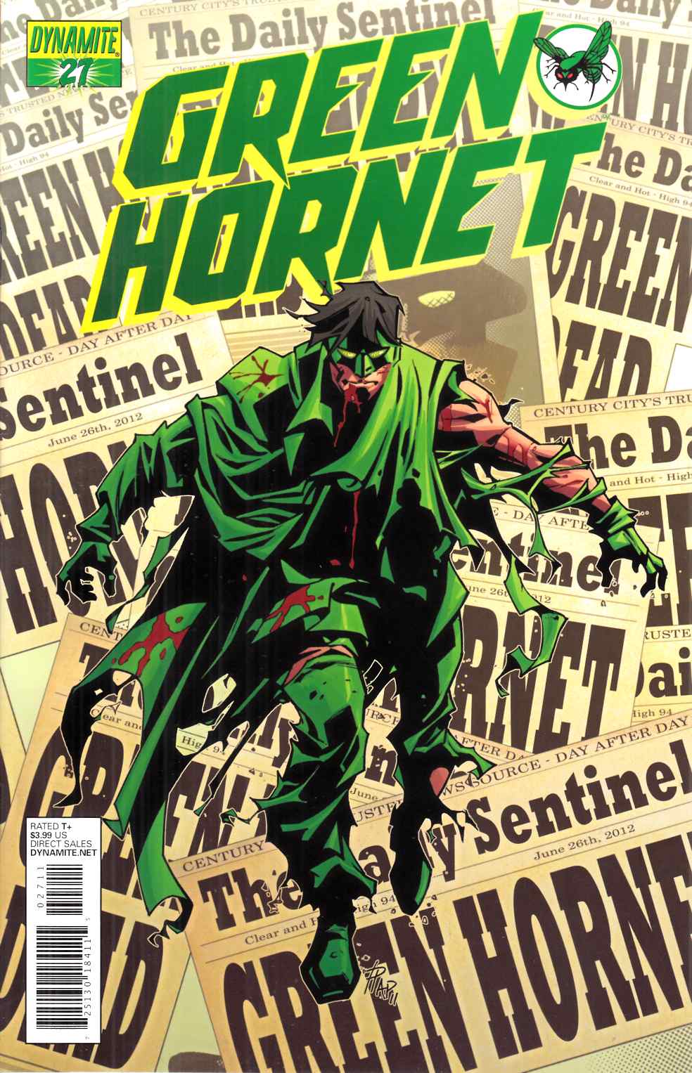Green Hornet #27 Cover A Very Fine (8.0) [Dynamite Comic] THUMBNAIL