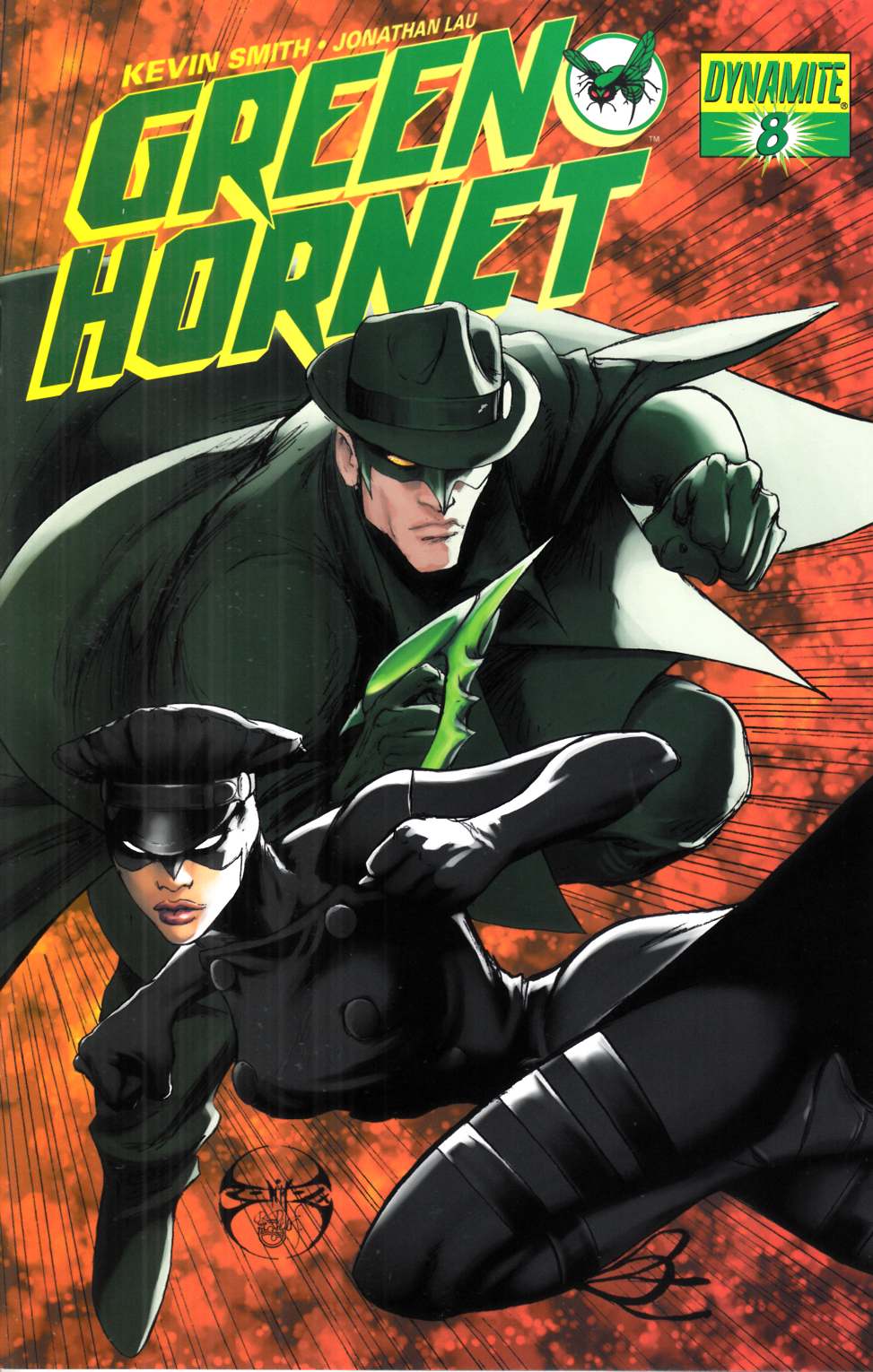 Green Hornet #8 Benitez Variant Cover Near Mint (9.4) [Dynamite Comic] LARGE