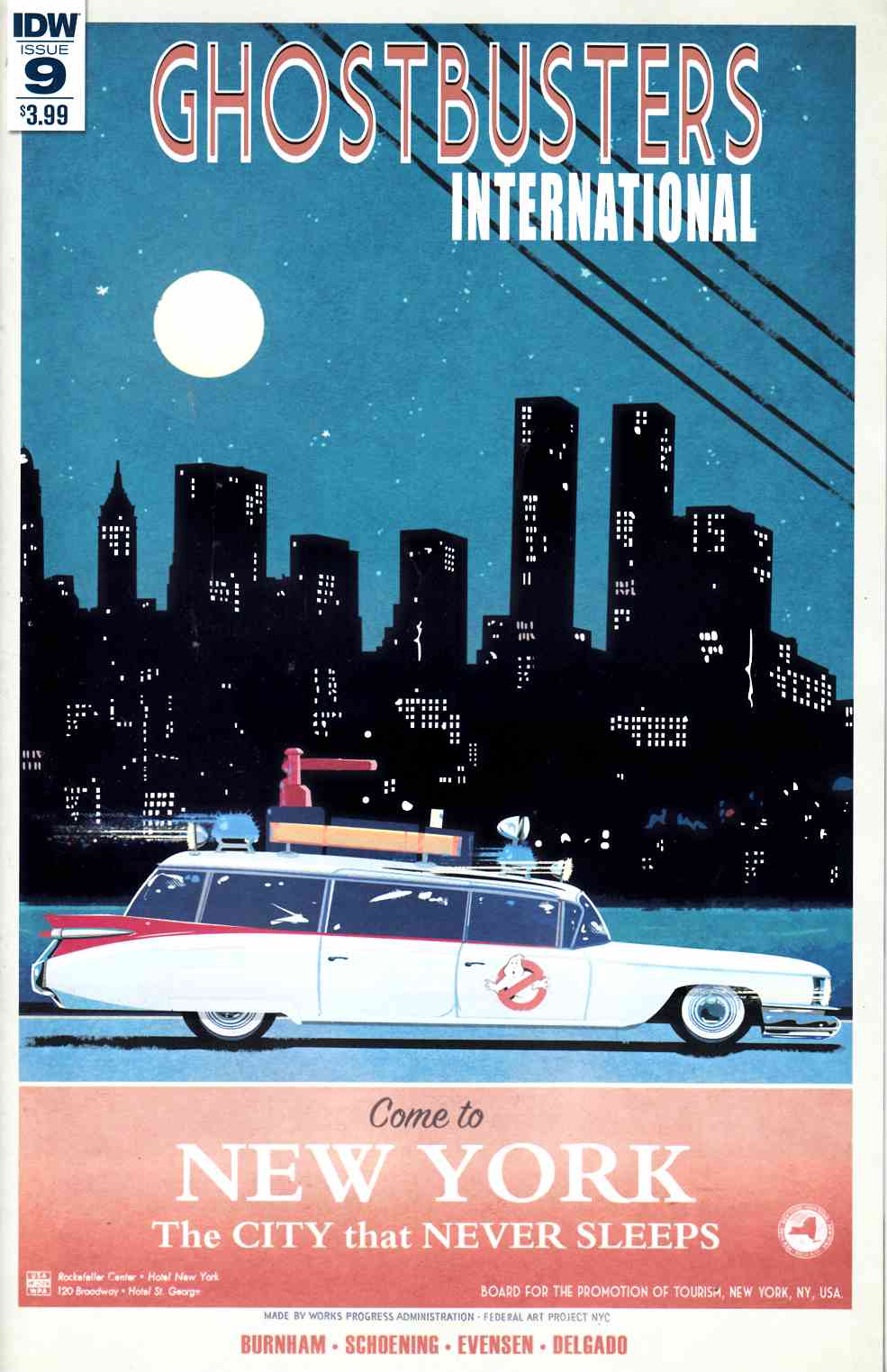 Ghostbusters International #9 [IDW Comic] LARGE