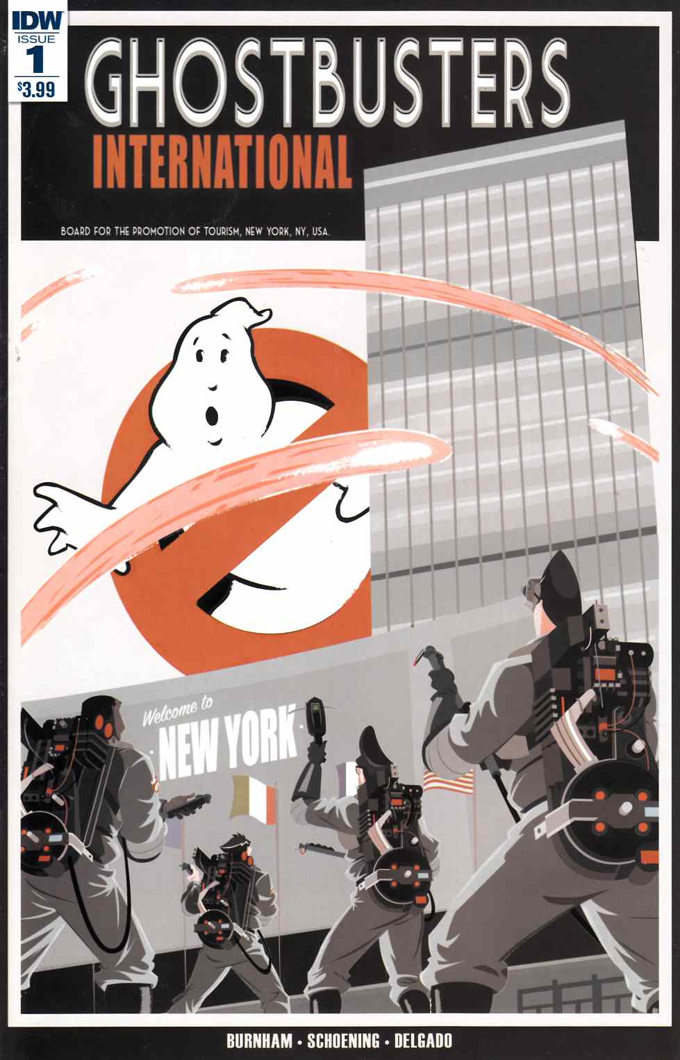 Ghostbusters International #1 [IDW Comic] LARGE