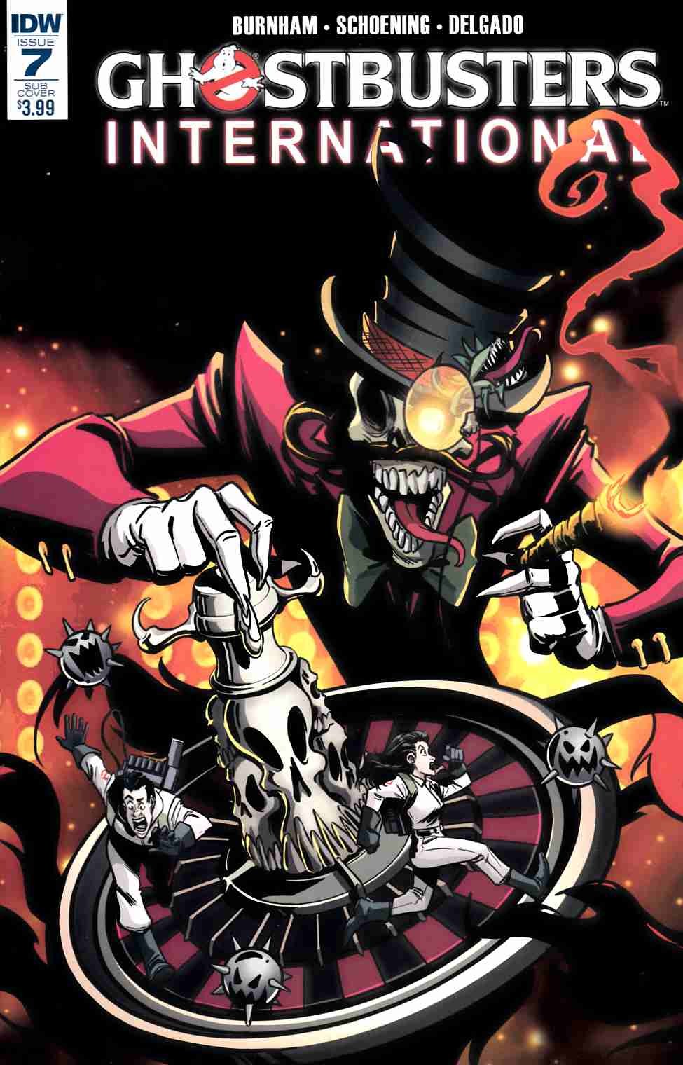 Ghostbusters International #7 Subscription Cover [IDW Comic] LARGE