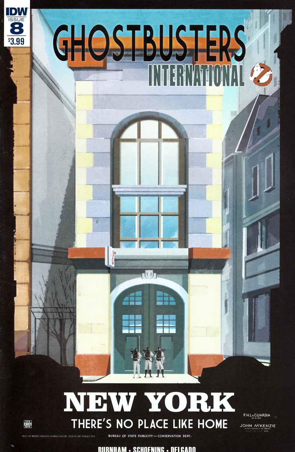 Ghostbusters International #8 [IDW Comic] THUMBNAIL