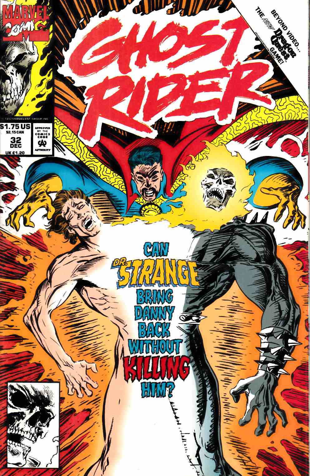 Ghost Rider #32 Fine (6.0) [Marvel Comic] THUMBNAIL