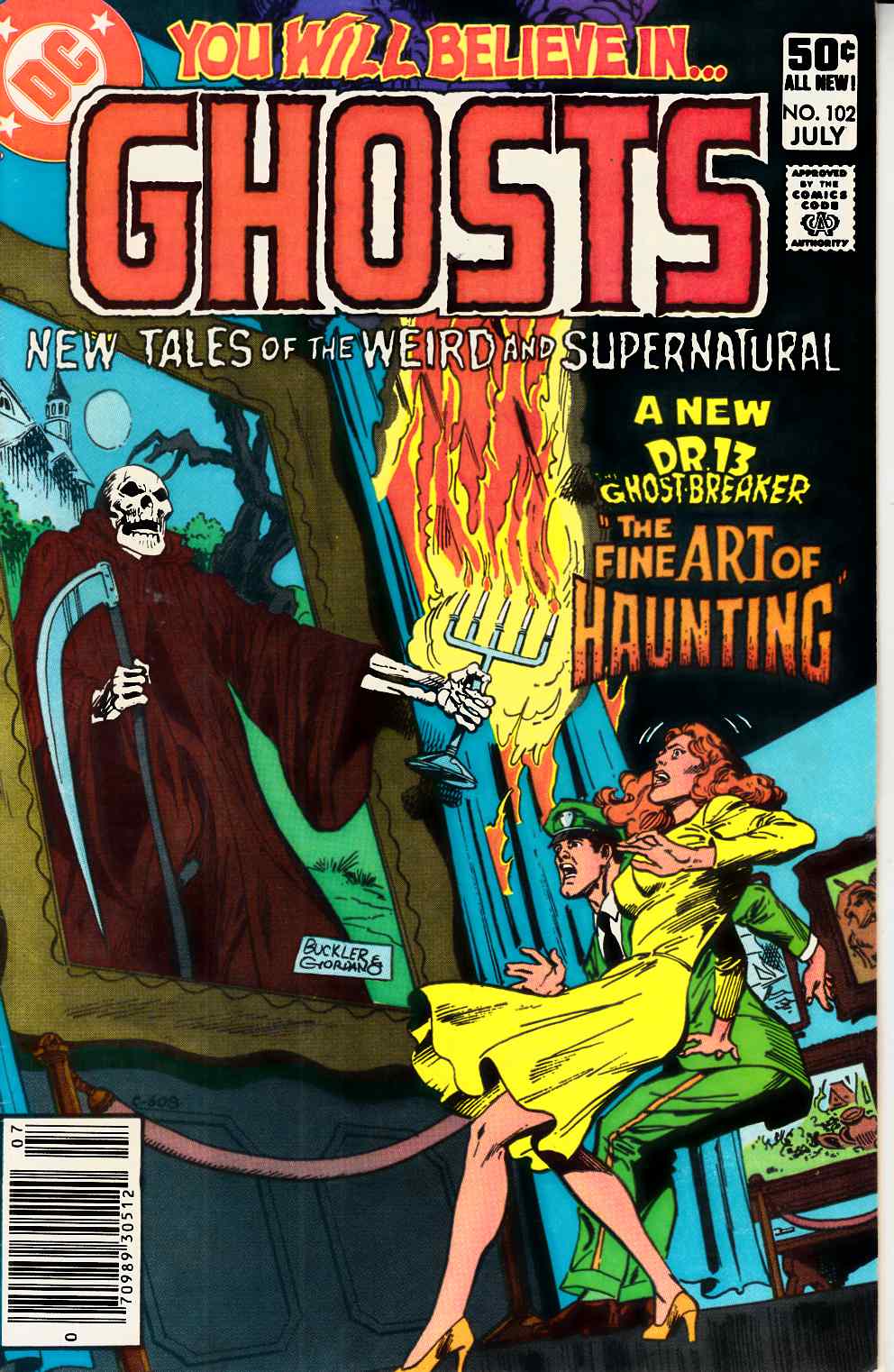 Ghosts #102 Newsstand Edition Very Fine (8.0) [DC Comic] THUMBNAIL