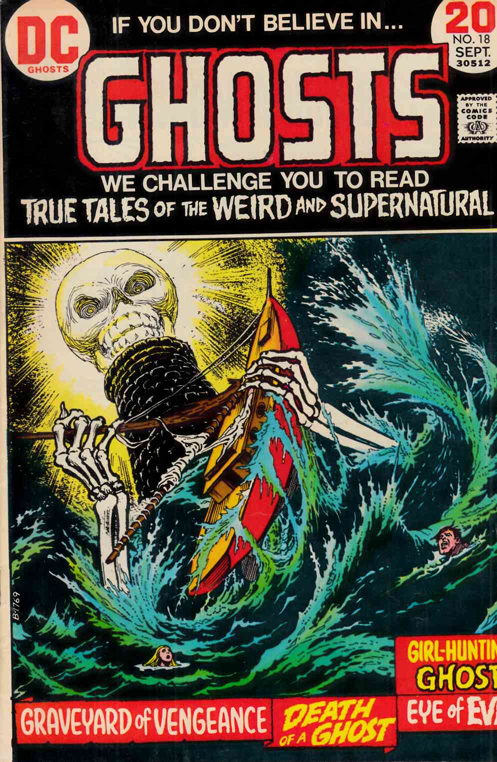 Ghosts #18 Fine (6.0) [DC Comic] LARGE