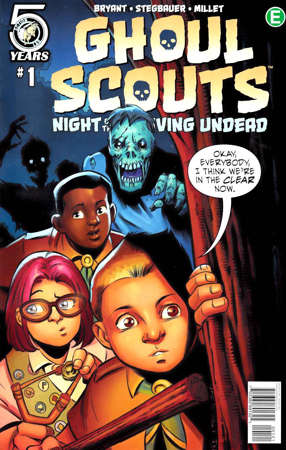 Ghoul Scouts Night of the Unliving Undead #1 Cover B [Action Lab Comic] THUMBNAIL