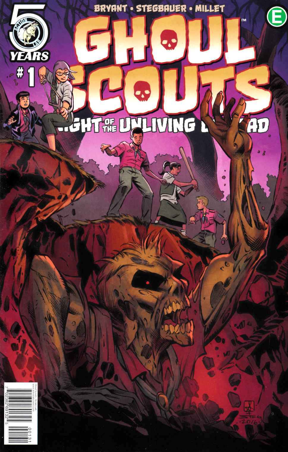 Ghoul Scouts Night of the Unliving Undead #1 Cover C [Action Lab Comic] LARGE