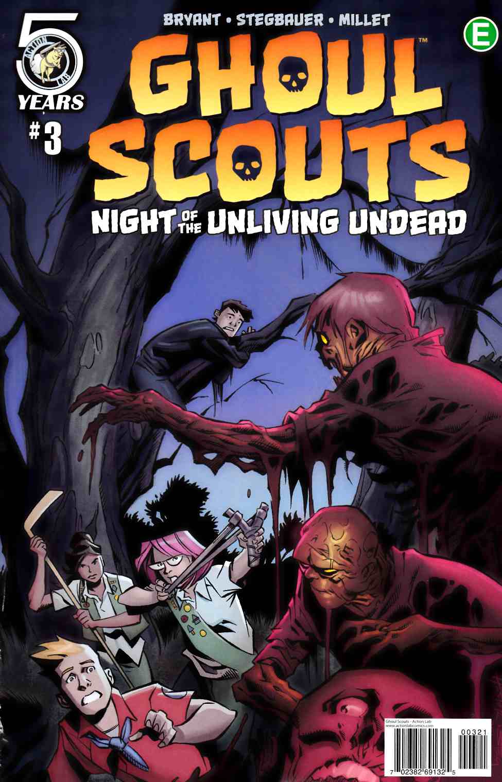 Ghoul Scouts Night of the Unliving Undead #3 Cover B [Action Lab Comic] THUMBNAIL