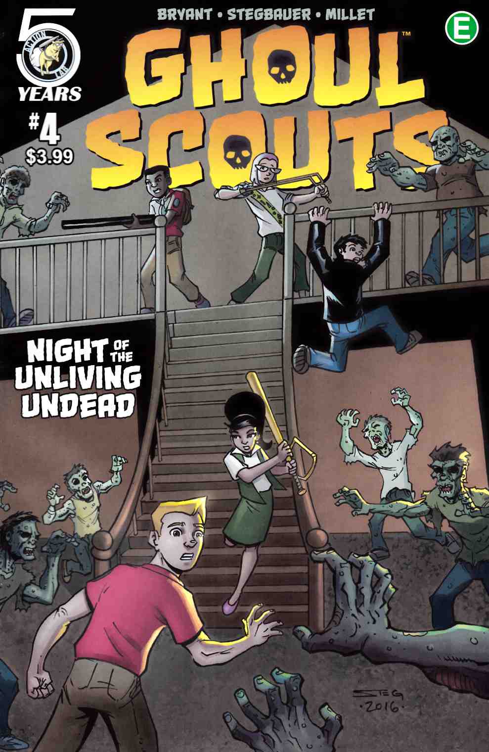 Ghoul Scouts Night of the Unliving Undead #4 Cover A [Action Lab Comic] THUMBNAIL
