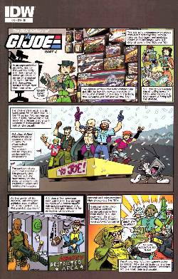 GI Joe (2014) #4 Cover RI Near Mint (9.4) [IDW Comic] THUMBNAIL