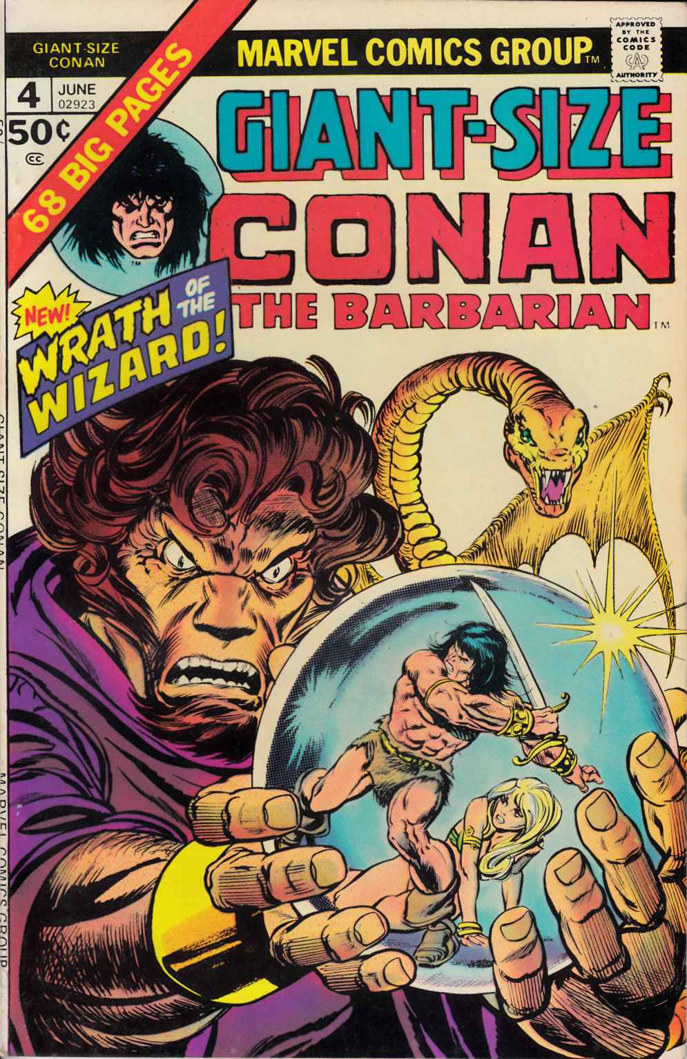 Giant Size Conan #4 Very Fine (8.0) [Marvel Comic] THUMBNAIL