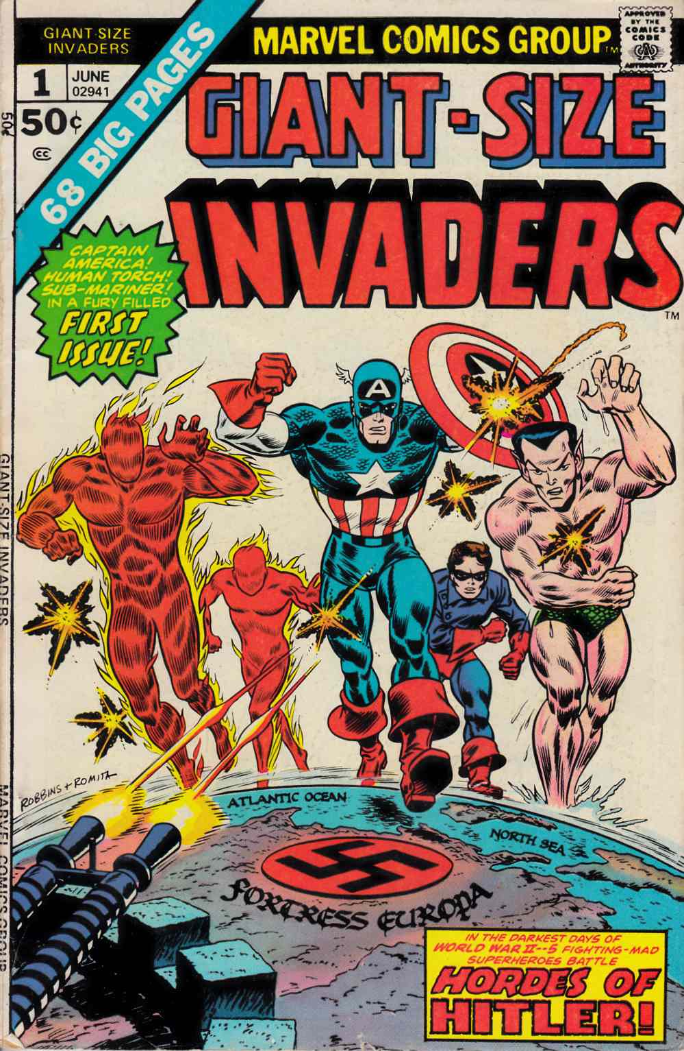 Giant Size Invaders #1 Very Good/Fine (5.0) [Marvel Comic] LARGE