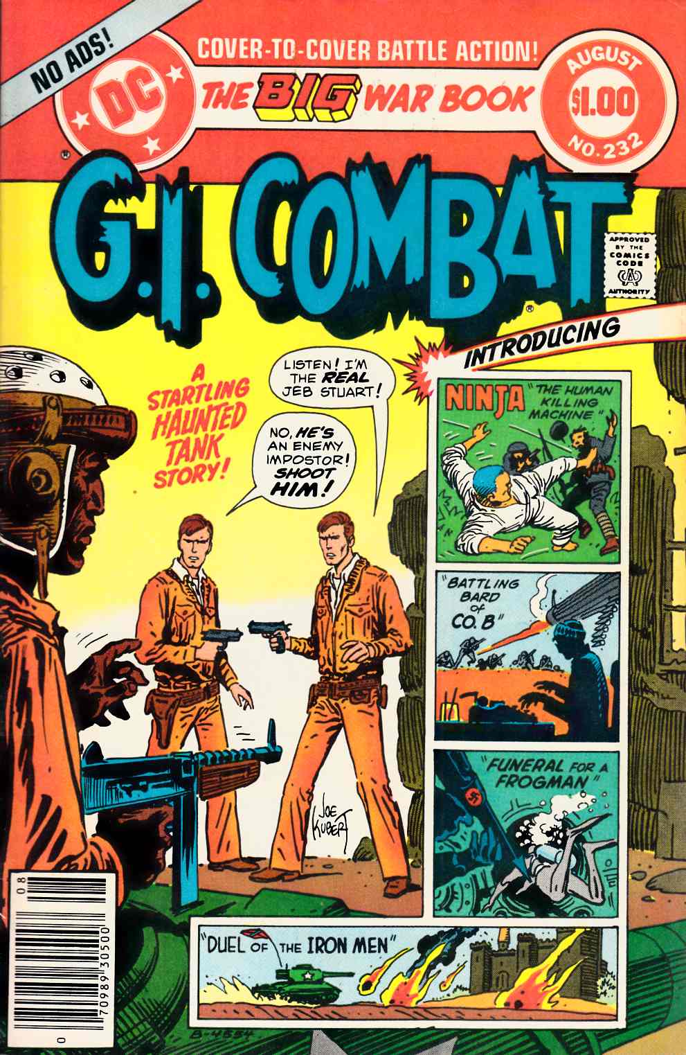 GI Combat #232 Newsstand Edition Fine/Very Fine (7.0) [DC Comic] THUMBNAIL