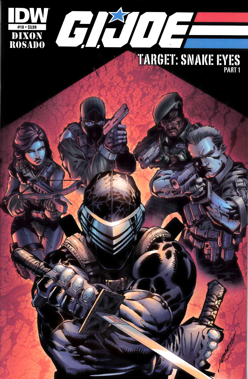 GI Joe #18 Near Mint (9.4) [IDW Comic] THUMBNAIL