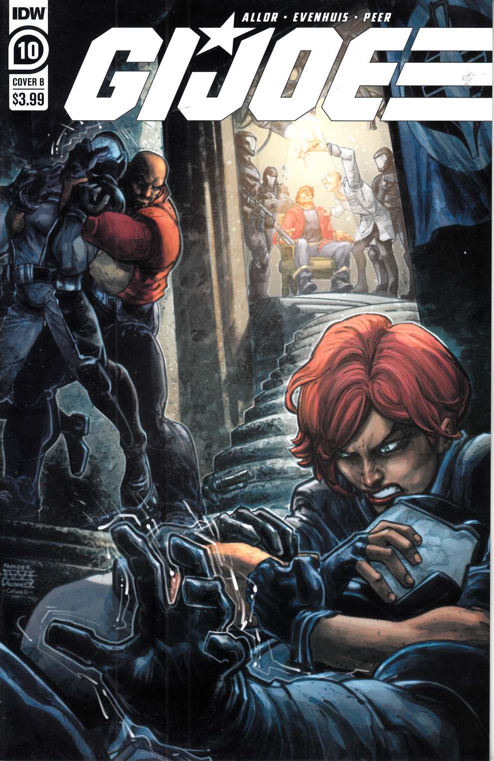 GI Joe #10 Cover B Very Fine (8.0) [IDW Comic] LARGE