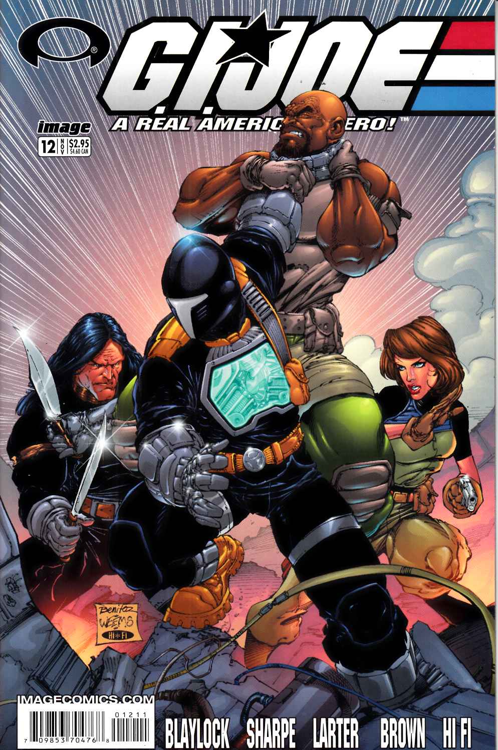 GI Joe #12 Near Mint (9.4) [Image Comic] LARGE