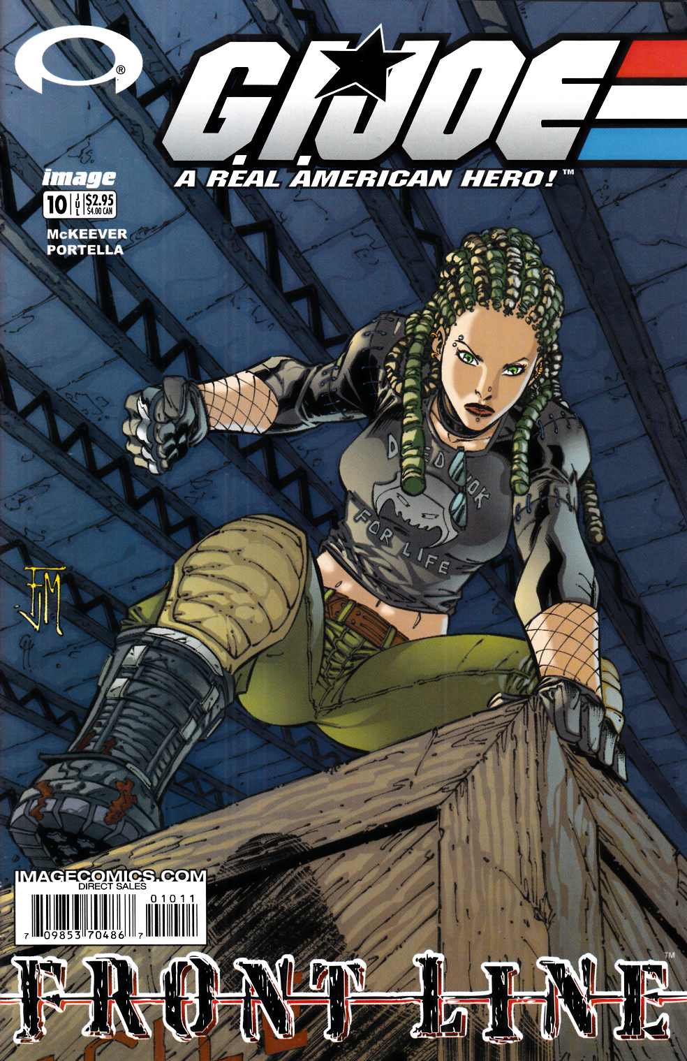 GI Joe Frontline #10 Near Mint (9.4) [Image Comic] THUMBNAIL