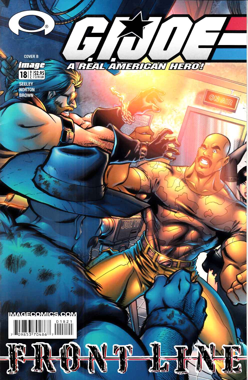 GI Joe Frontline #18 Cover B Very Fine (8.0) [Image Comic] LARGE