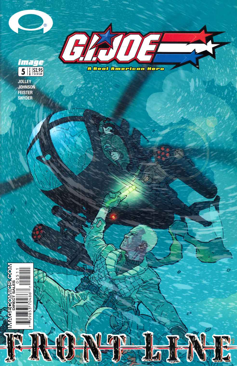 GI Joe Frontline #5 Near Mint (9.4) [Image Comic] THUMBNAIL