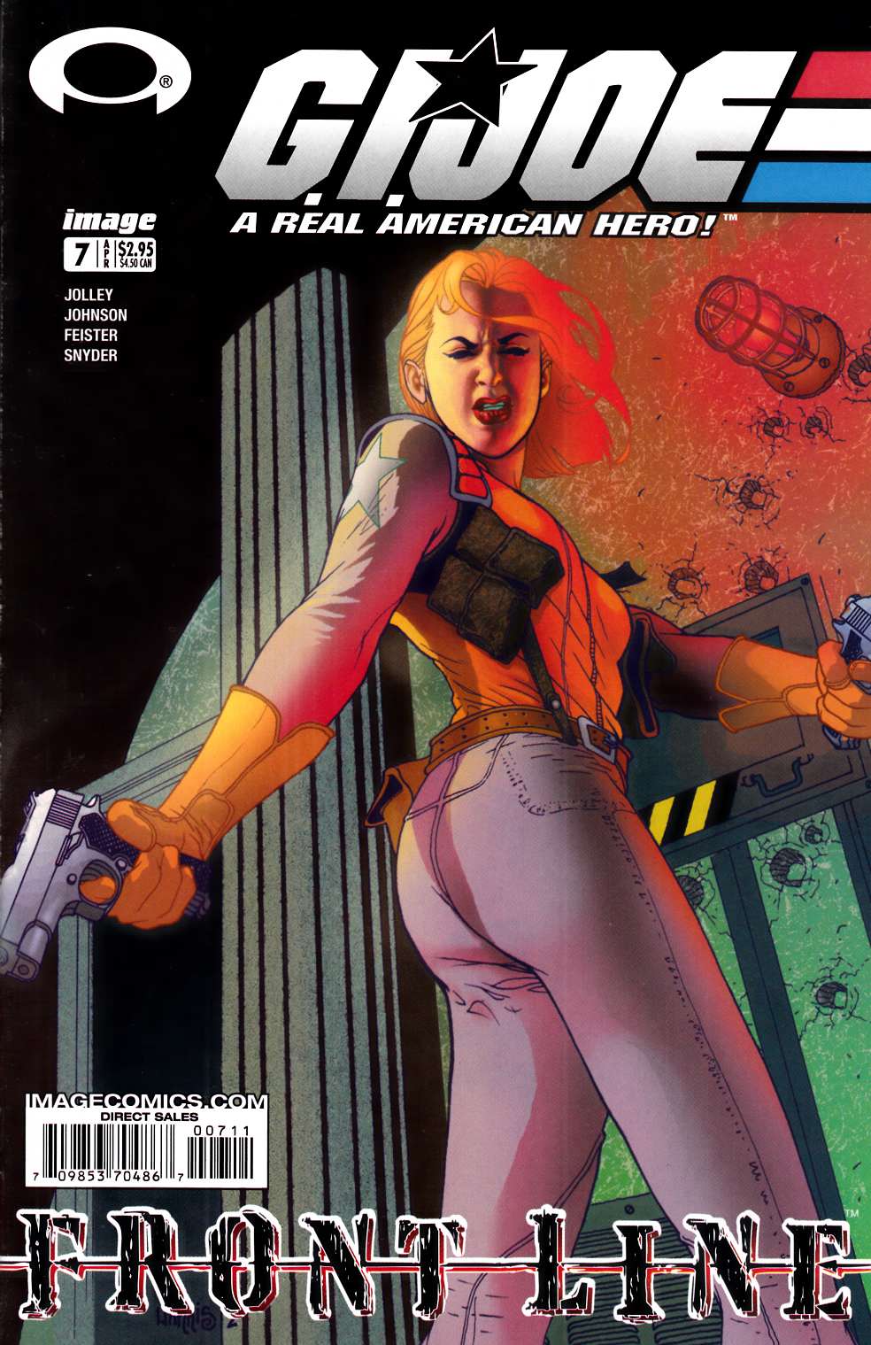 GI Joe Frontline #7 Near Mint (9.4) [Image Comic] THUMBNAIL
