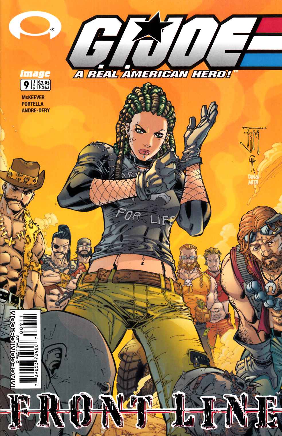 GI Joe Frontline #9 Near Mint (9.4) [Image Comic] THUMBNAIL