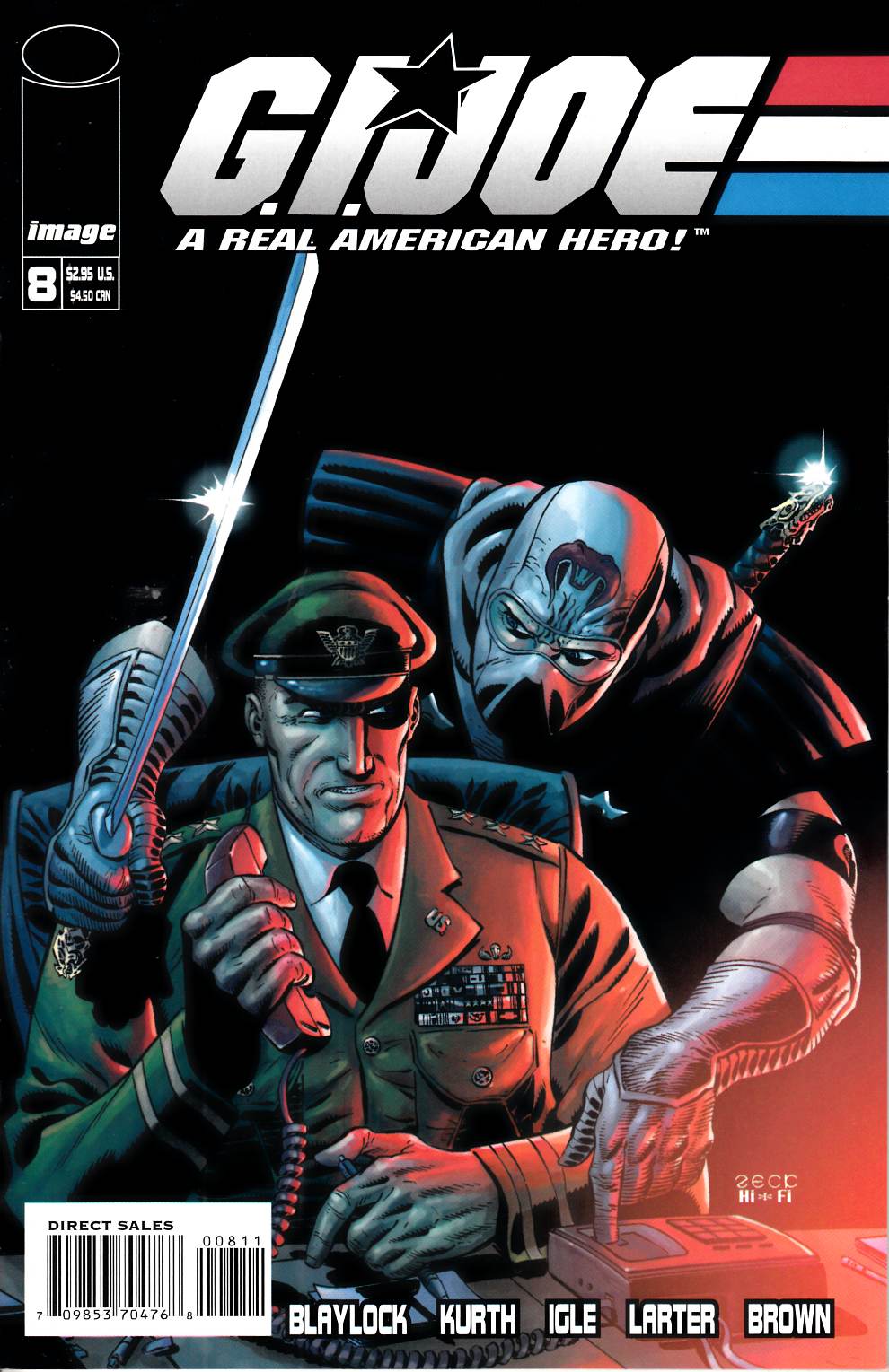 GI Joe #8 Very Fine (8.0) [Image Comic] THUMBNAIL