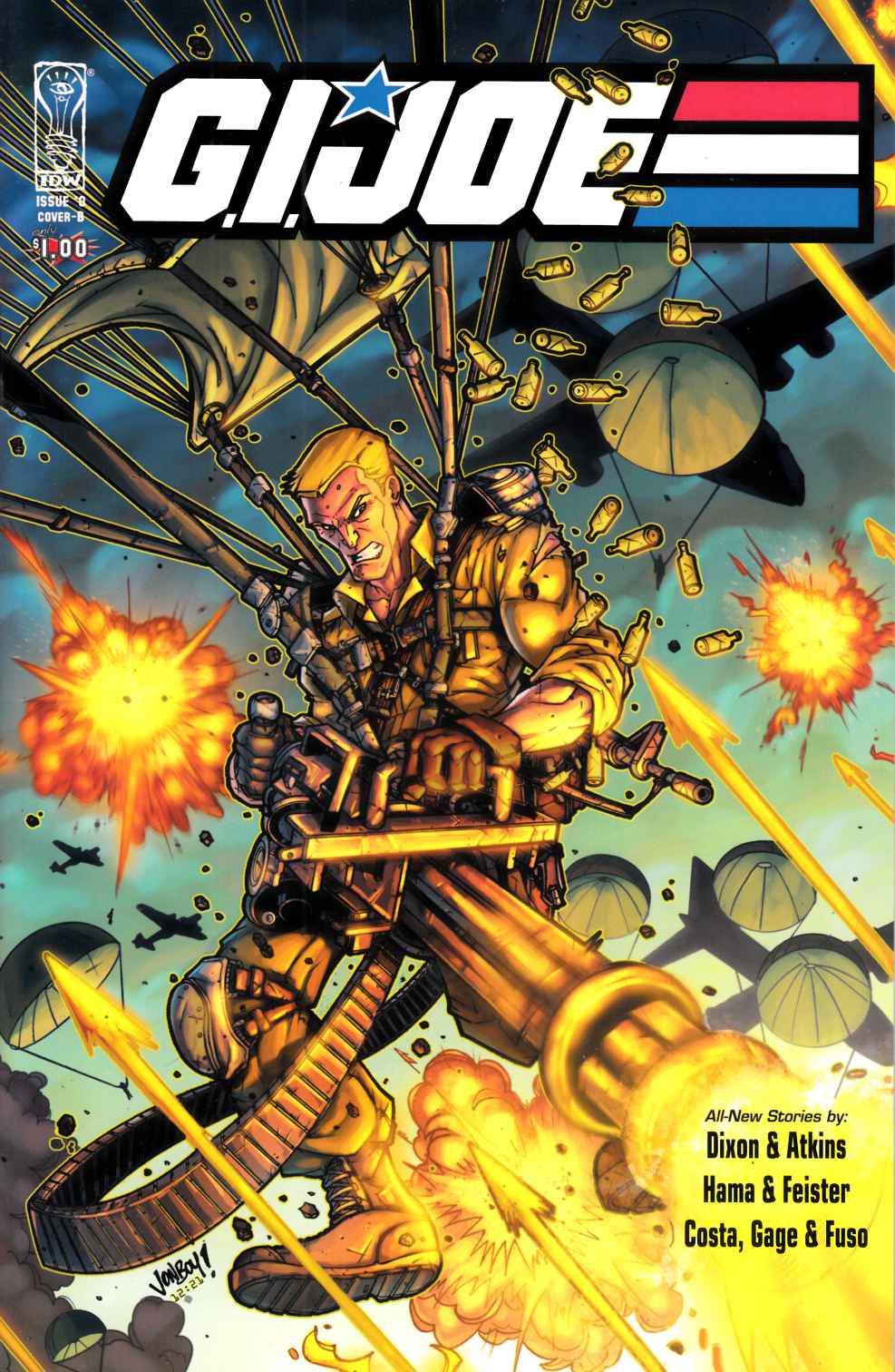 GI Joe #0 Cover B Near Mint (9.4) [IDW Comic] THUMBNAIL